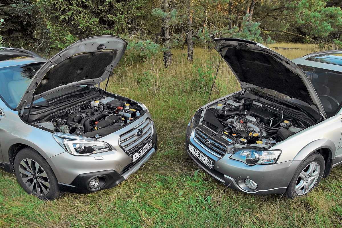 Subaru outback 2.5i (2014) vs volvo xc70 (2015): в чем разница?