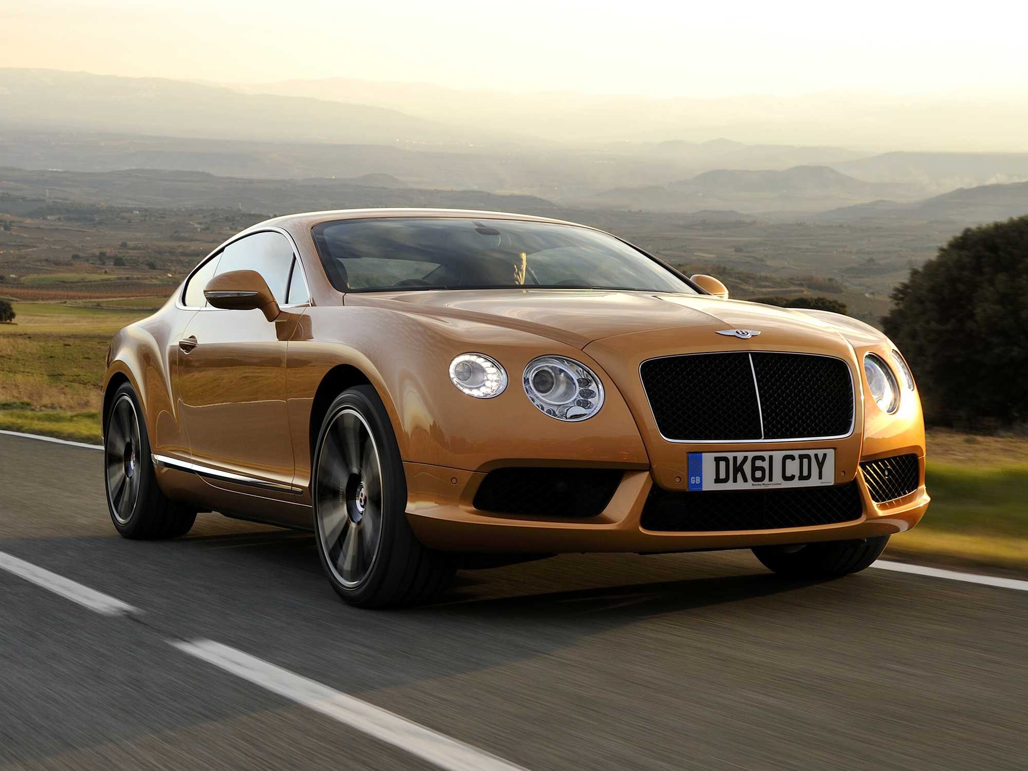 Bentley Continental gt v8 2012