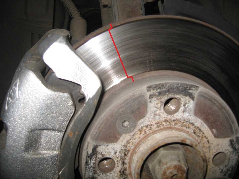 Износ тормозных дисков, как определить что пора менять тормозные диски, советы специалистов