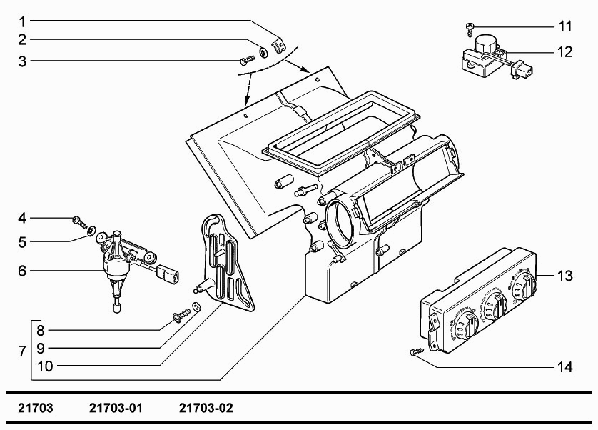 Микромотор редуктора ваз 2170 приора управления отопителем «panasonic».