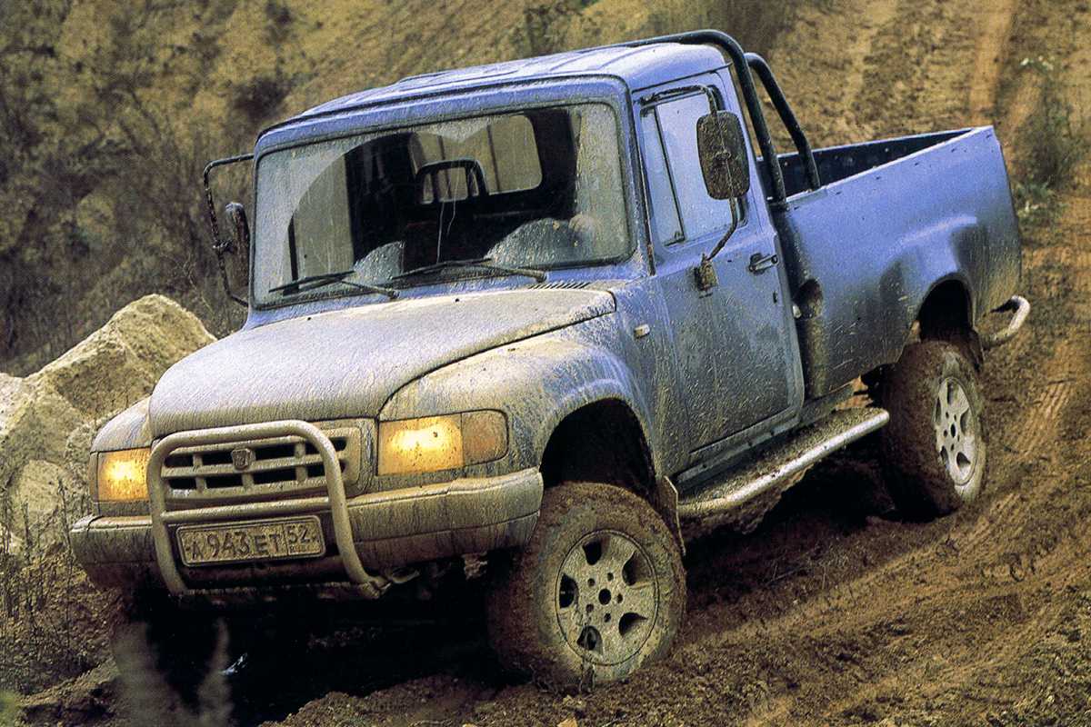 Полноприводный пикап. ГАЗ-2308 Атаман. Внедорожник "Атаман" ГАЗ-2308. ГАЗ 2308 Атаман, 2000.