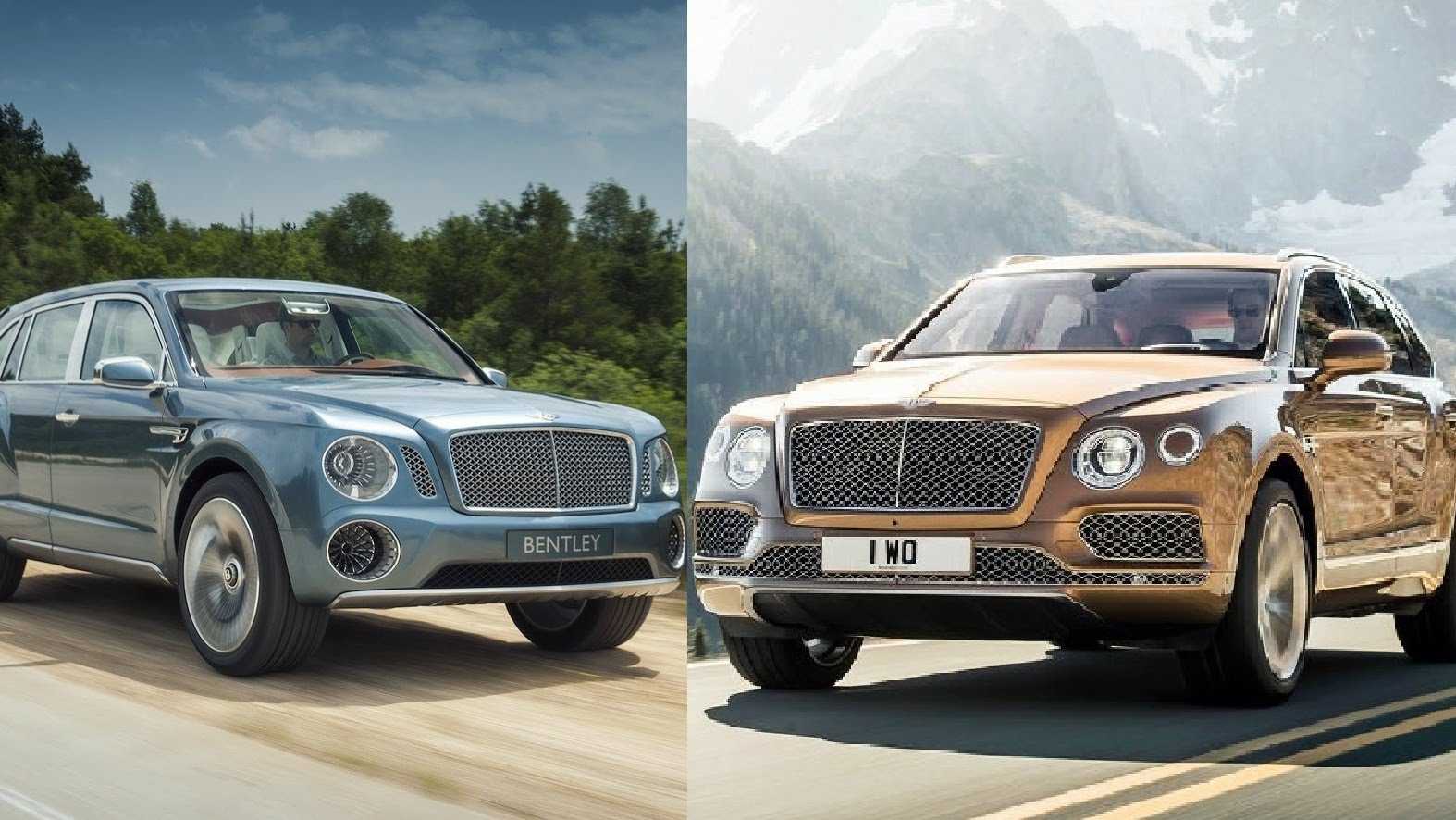 Новый внедорожник Bentley Exp 9f