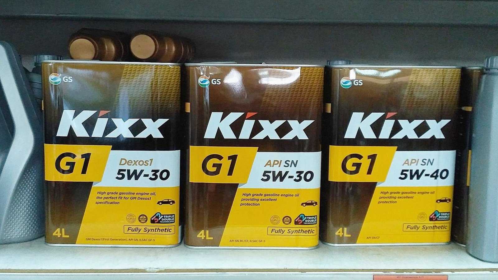 Обзор масла kixx g1 api sn plus 5w-30
